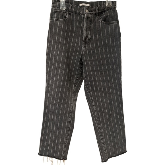 💥HP🎉PAC•SUN• Mom Jean- High Waist-Pin Stripe size 29 EUC! - Picture 3 of 16